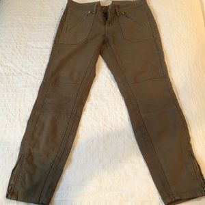 Current/Elliot Dusty Olive jeans